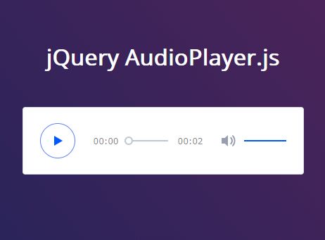 html5 audio player style