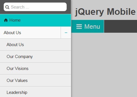 Nieuwjaar partij omdraaien Mobile First Off-canvas Menu Plugin with jQuery | Free jQuery Plugins