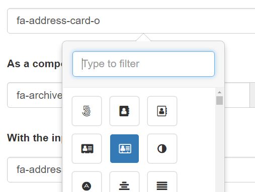 Plugin chọn biểu tượng FontAwesome đơn giản cho Bootstrap và jQuery không chỉ đơn giản mà còn hoàn toàn miễn phí. Với plugin này, bạn có thể dễ dàng chọn và sử dụng các biểu tượng có sẵn trong Font Awesome để tạo ra giao diện đẹp mắt và thu hút khách hàng trong mọi dự án của bạn.
