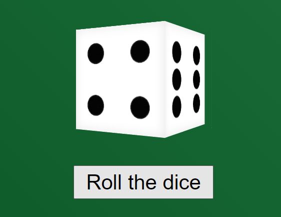 Dice Roll Simu - Roll a Die Virtually Online