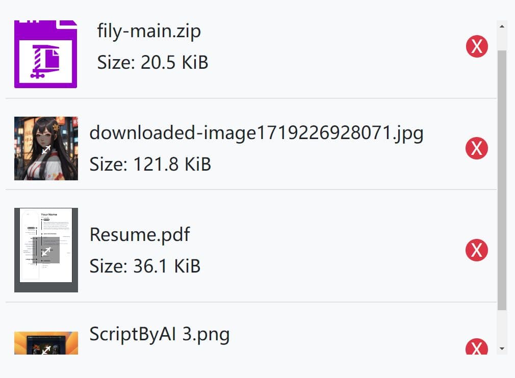 Convinient File Preview Before Uploading - jQuery Fily