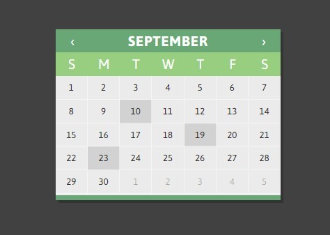 10 Best JavaScript Calendar Plugins Scheduled Events | jQuery Script