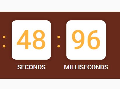 Plugin To Create A Countdown Timer In Milliseconds - yuukCountdown.js | Free Plugins